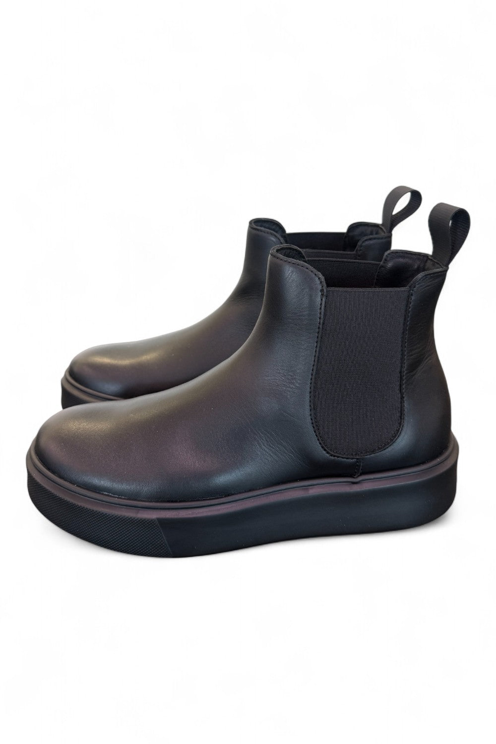Stivaletto beatles pelle nera extralight Frau<BR/> 