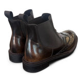 Stivaletto beatles imperiale brush tortora Frau<BR/> 