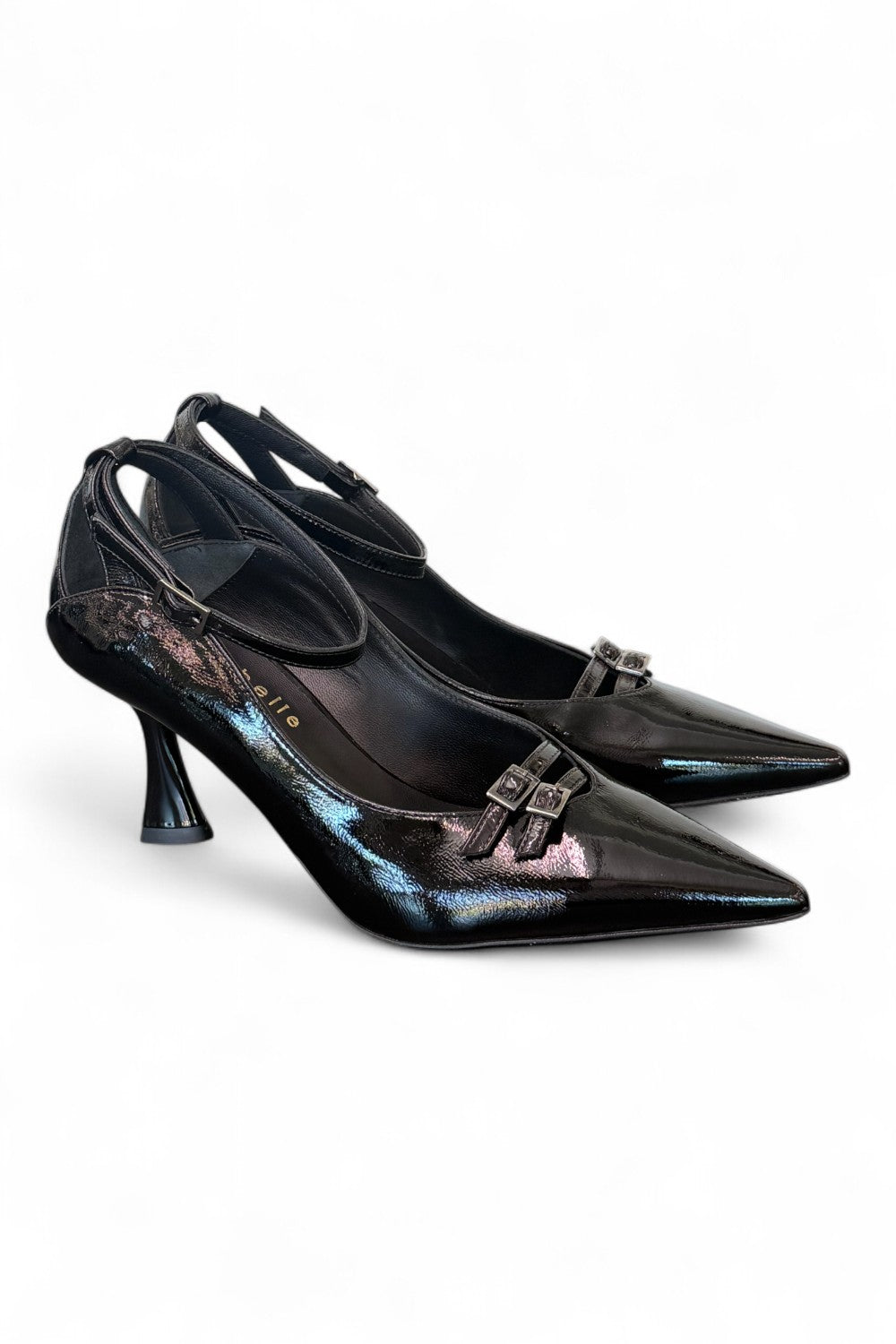 Decolté vernice nera Isabelle Paris<BR/> 