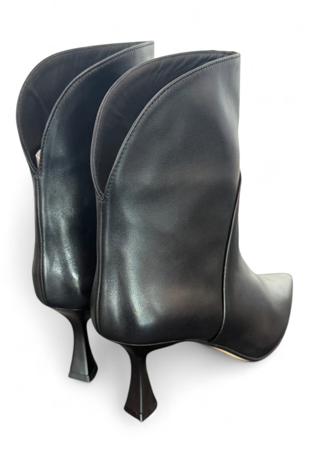 Stivaletto pelle nera Isabelle Paris<BR/> 