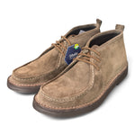 Polacco cucitura suede tortora Kebo 