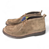 Polacco cucitura suede tortora Kebo 