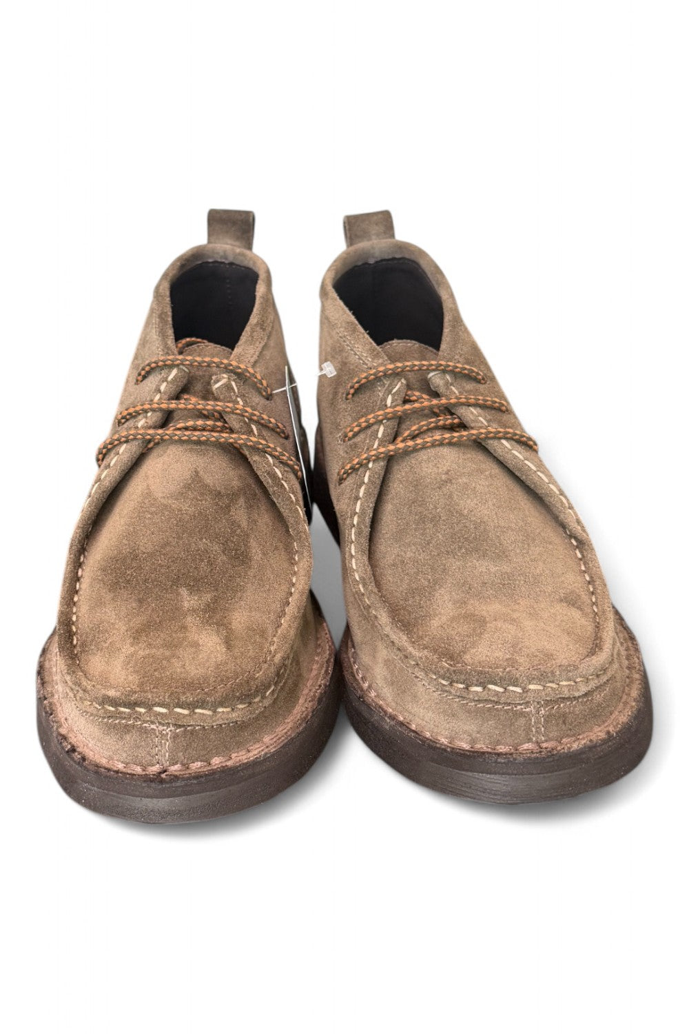 Polacco cucitura suede tortora Kebo 