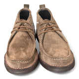 Polacco cucitura suede tortora Kebo 