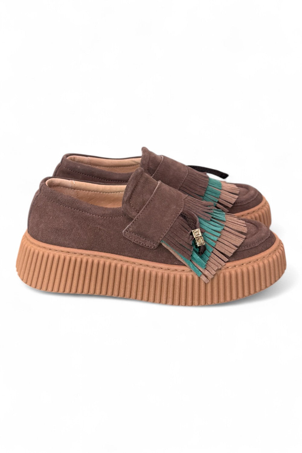 Mocassino sneaker frangia Meliné 