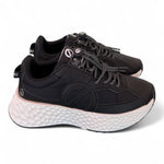 Sneaker donna Carter No Name tessuto nera 