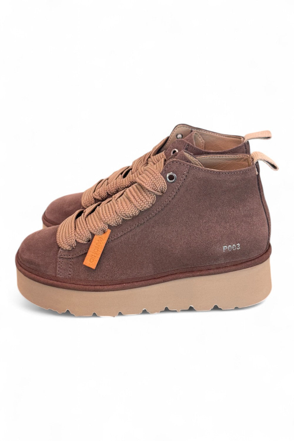 Polacco donna Panchic P003 suede brown 