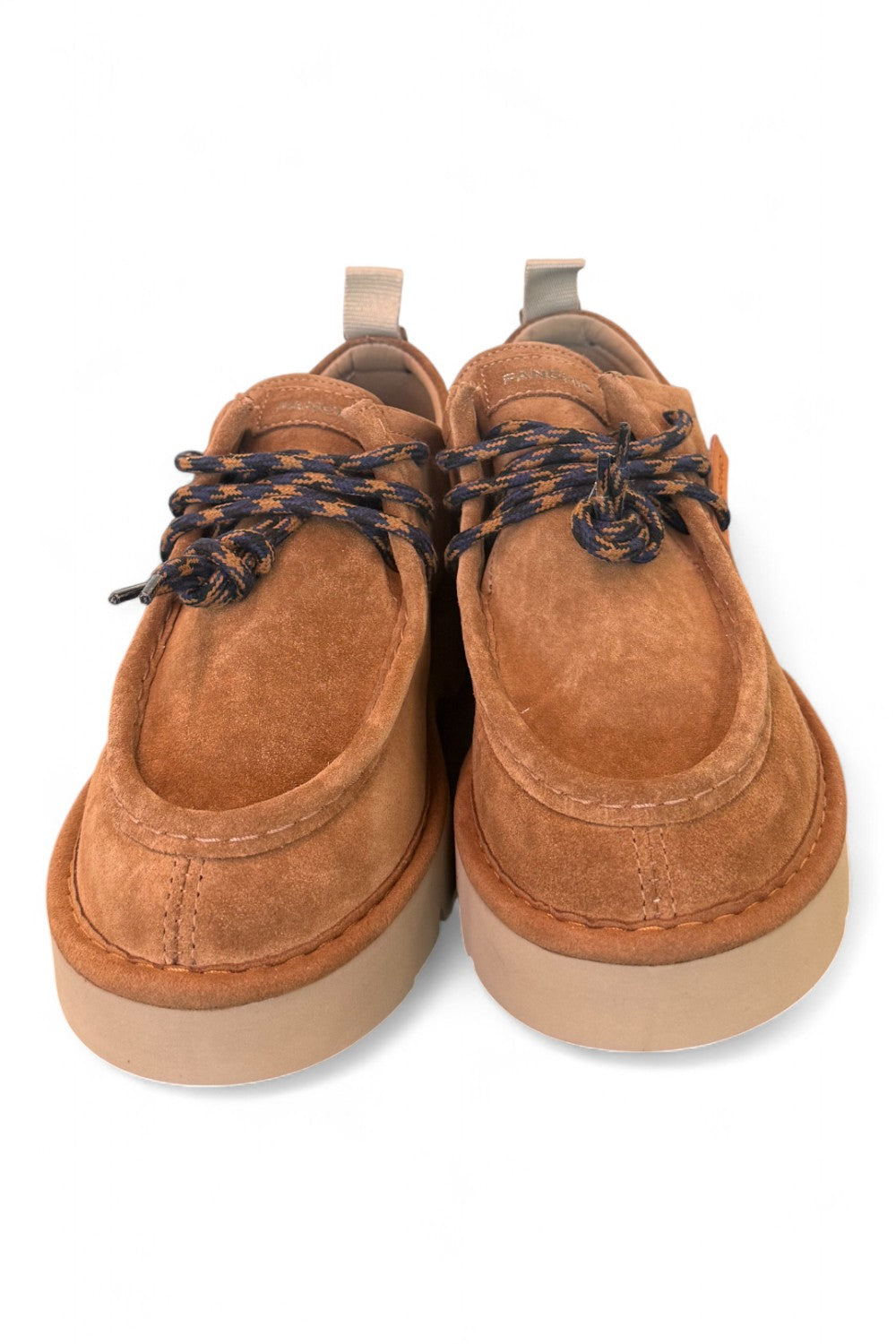 Allacciato uomo Panchic P009 ingegnere suede cognac 