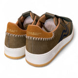 Sneaker uomo Hi suede verde Primabase <BR/> 