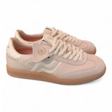 Sneaker donna low pelle latte Primabase <BR/> 