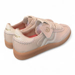 Sneaker donna low pelle latte Primabase <BR/> 