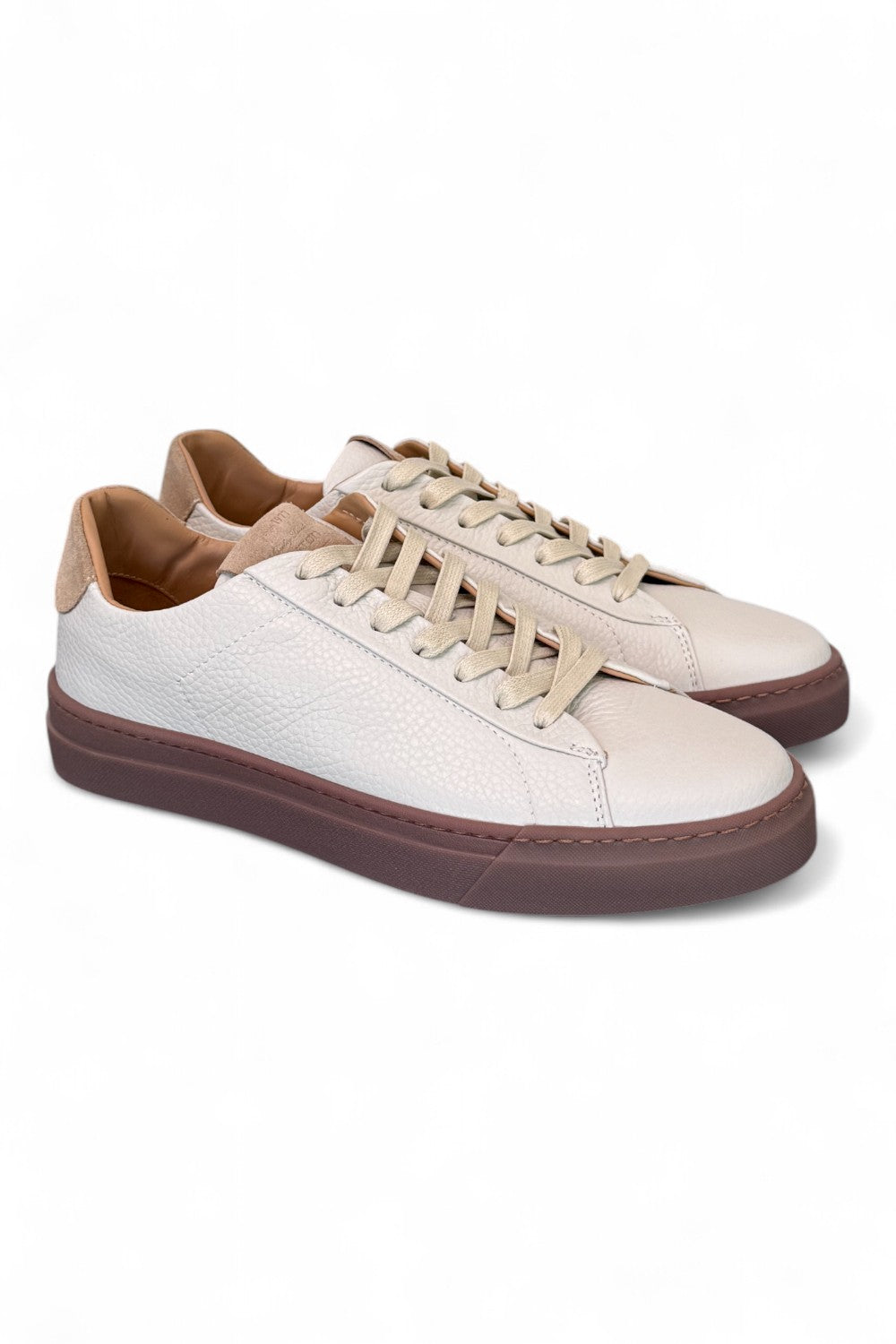 Sneaker uomo nappa panna Olimpia Stokton 