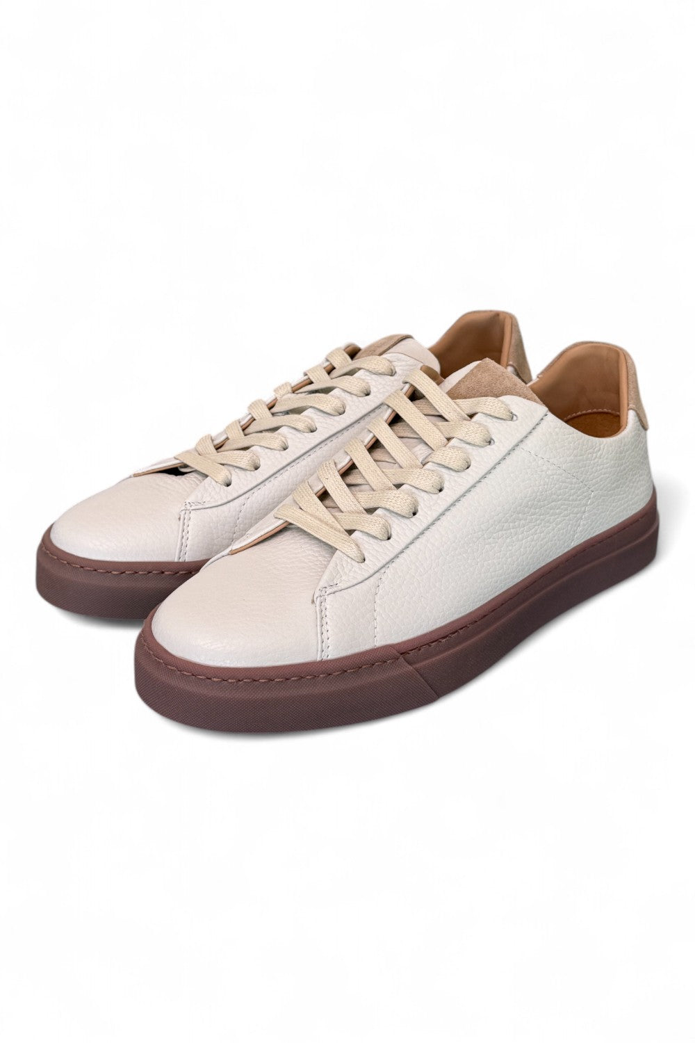 Sneaker uomo nappa panna Olimpia Stokton 