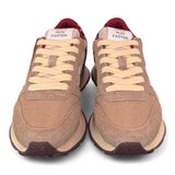 Sneaker donna Sun68 Ally vintage beige bordeaux 