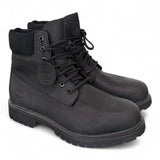 Anfibio Impermeabile Timberland® Premium 6-Inch da Uomo in pelle nera ingrassata 0A6CH6 