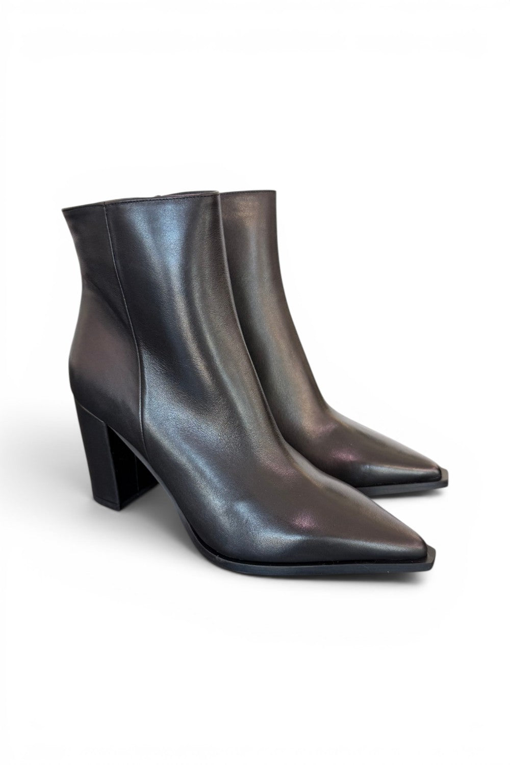 Stivaletto pelle nera tc 80 Albano 