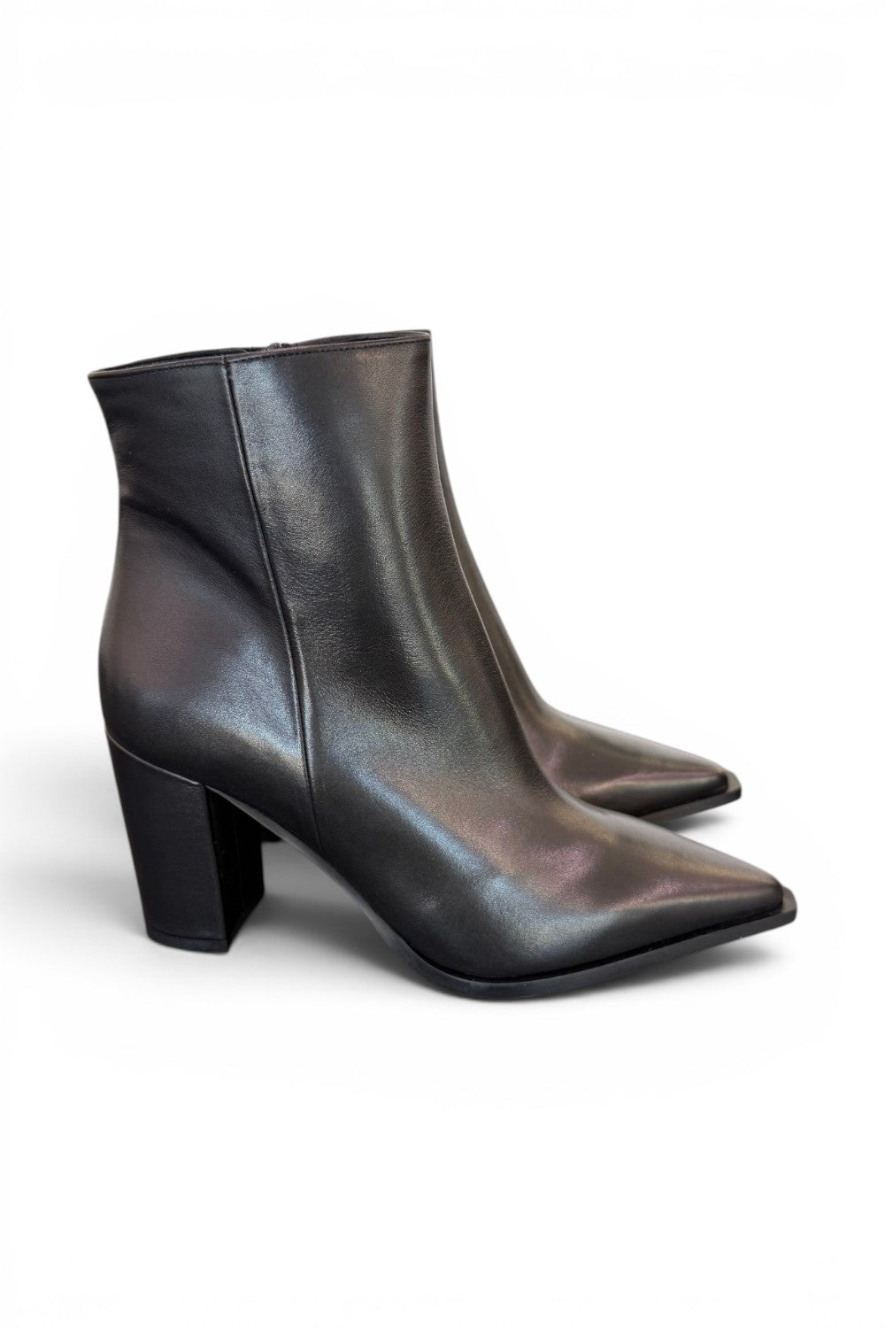 Stivaletto pelle nera tc 80 Albano 