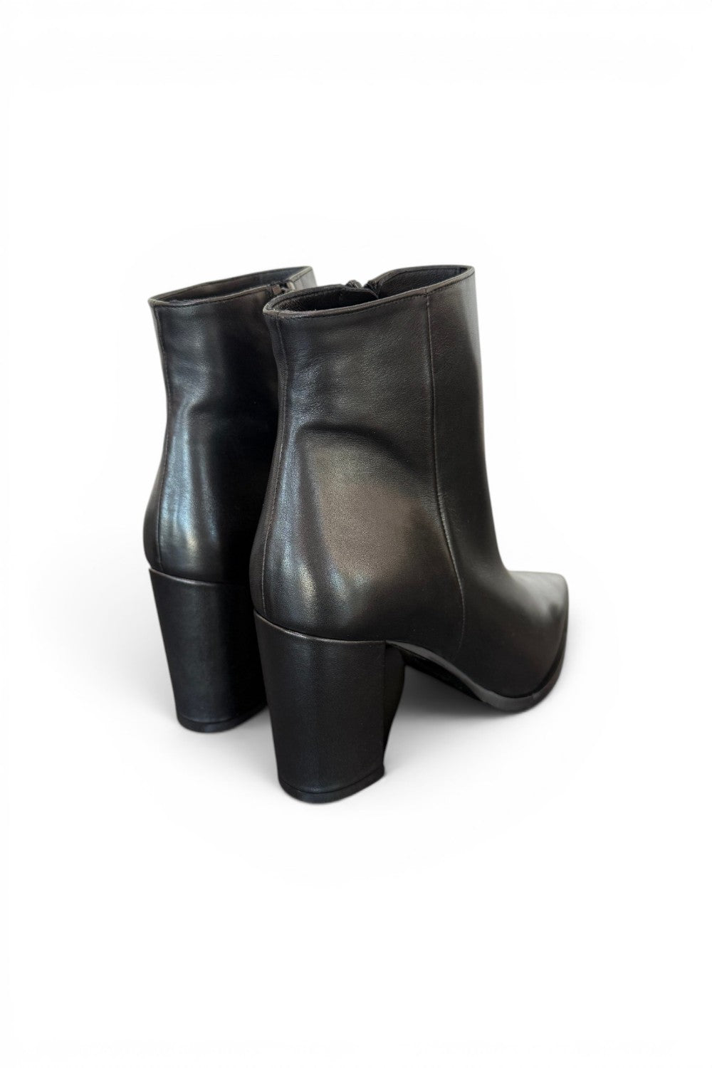 Stivaletto pelle nera tc 80 Albano 