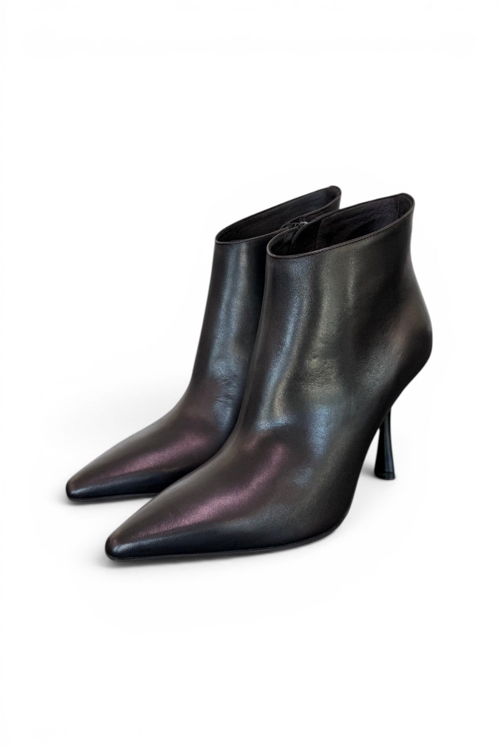 Stivaletto pelle nera tc 90 Albano 