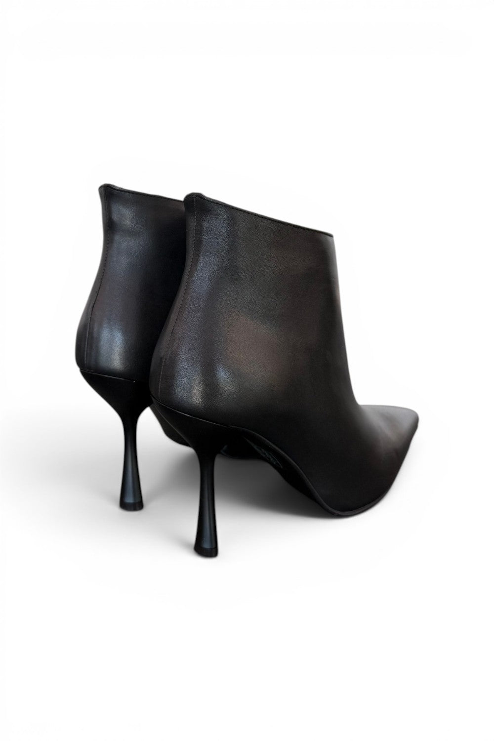Stivaletto pelle nera tc 90 Albano 