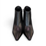 Stivaletto pelle nera tc 90 Albano 