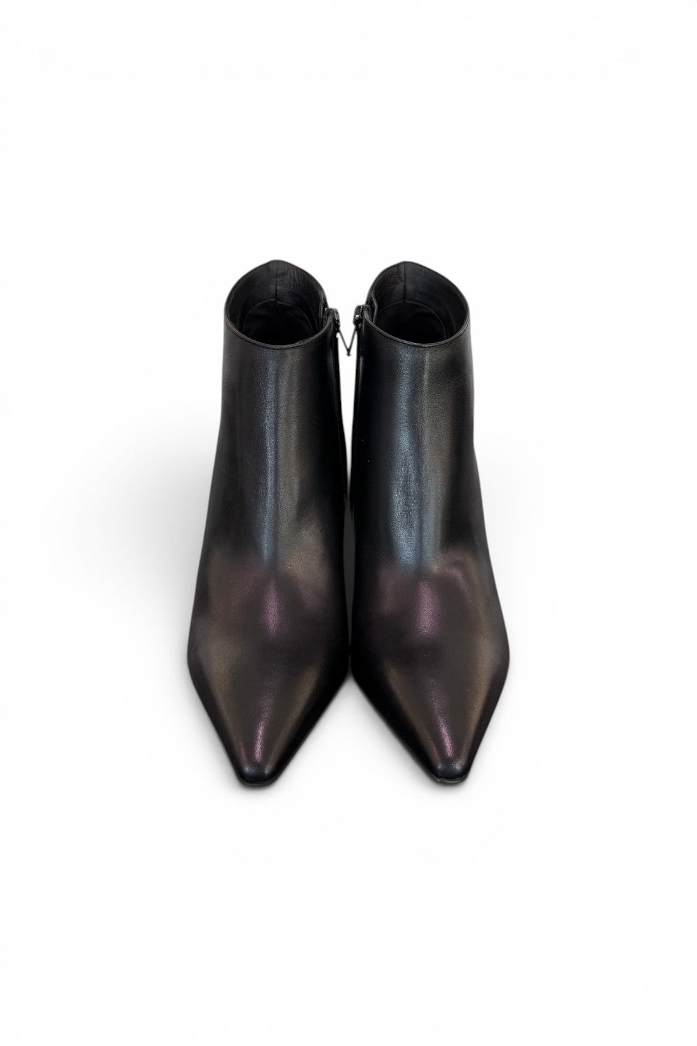 Stivaletto pelle nera tc 90 Albano 