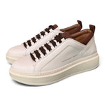Sneaker uomo Alexander Smith Wembley white brown 