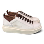 Sneaker uomo Alexander Smith Wembley white brown 