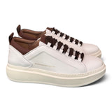 Sneaker uomo Alexander Smith Wembley white brown 