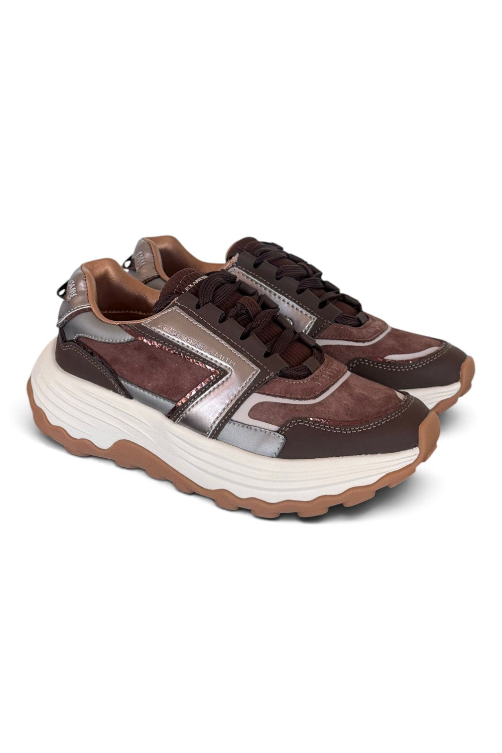 Sneaker donna Alexander Smith Windsor Dark Brown 