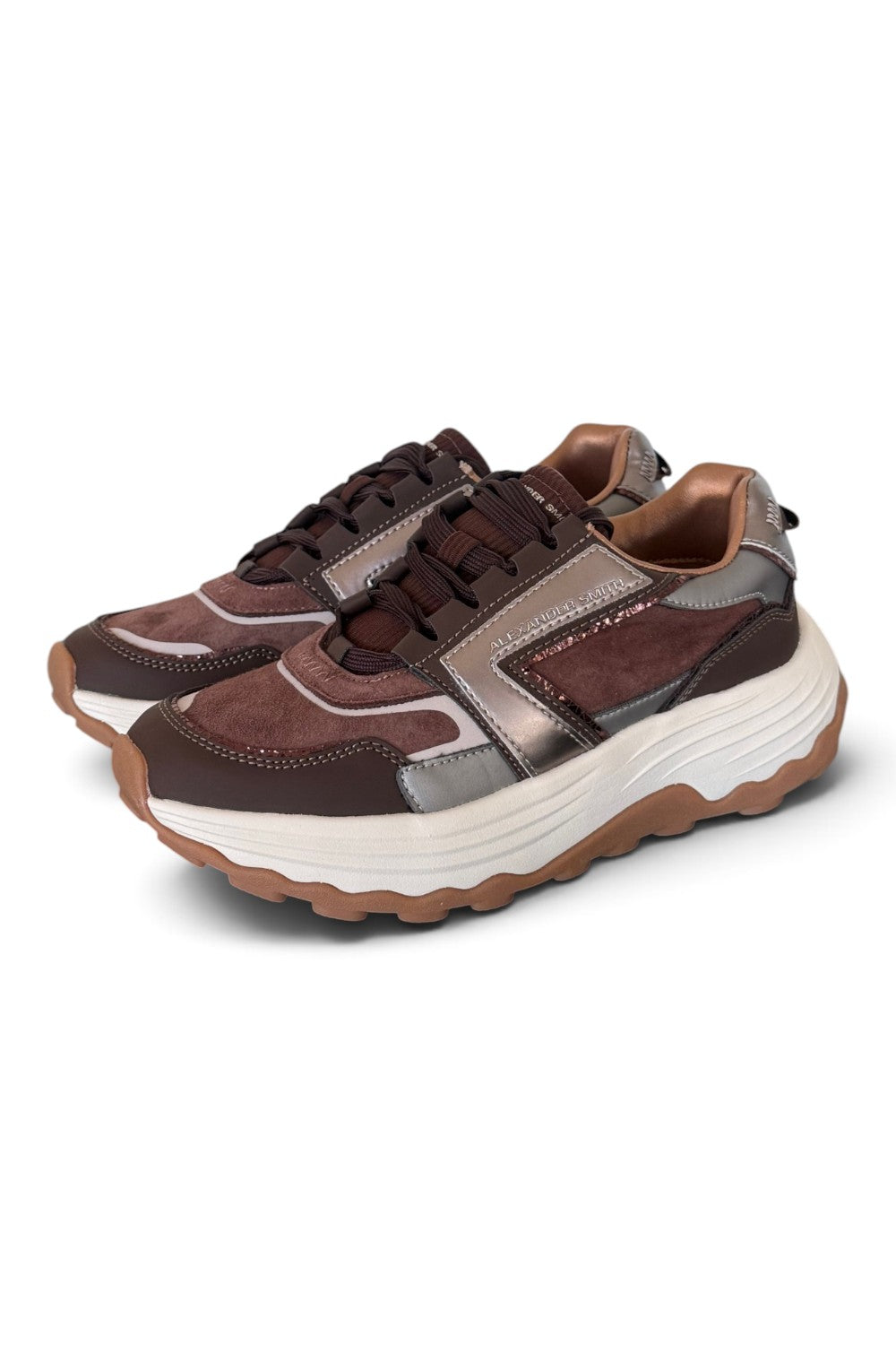Sneaker donna Alexander Smith Windsor Dark Brown 