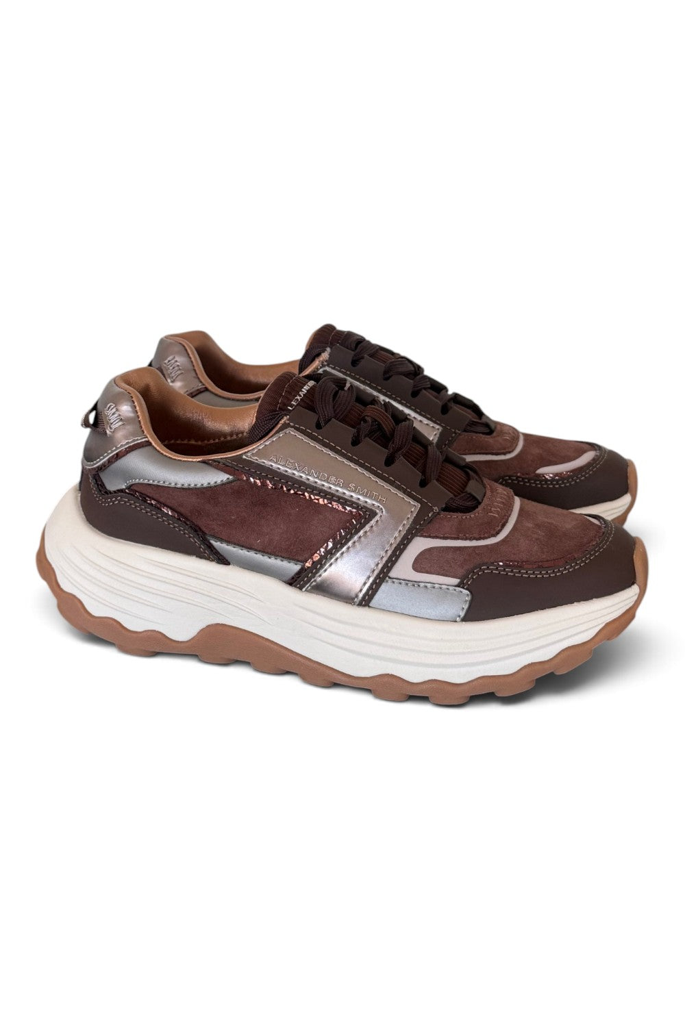Sneaker donna Alexander Smith Windsor Dark Brown 