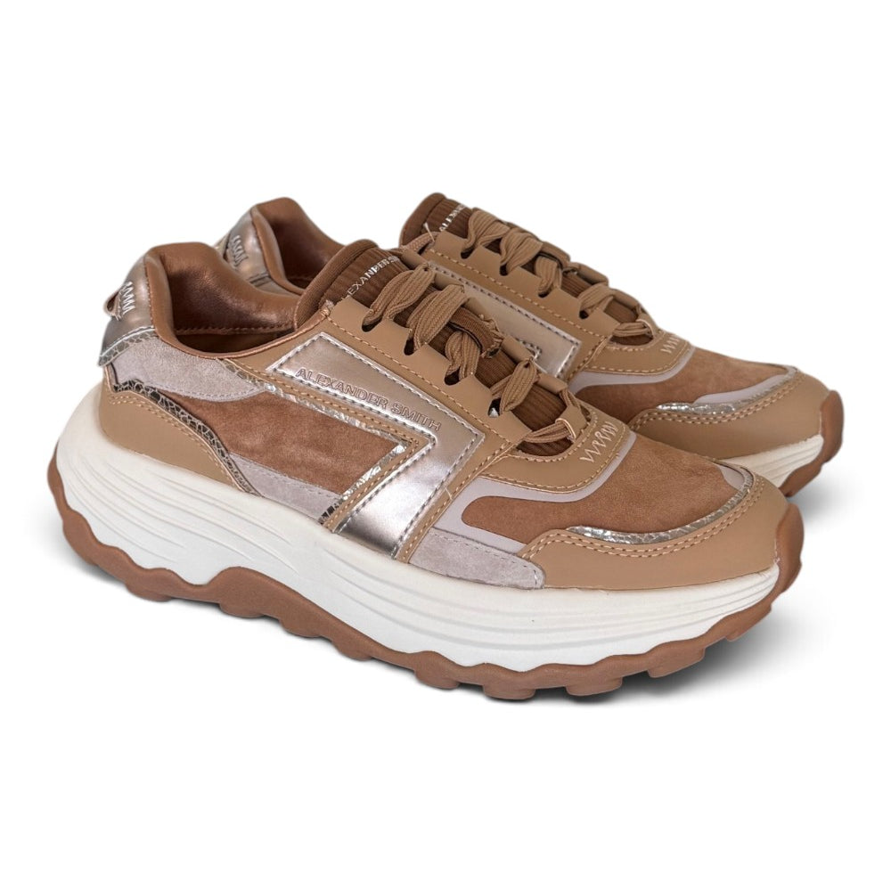 Sneaker donna Alexander Smith Windsor Peach Platinum 