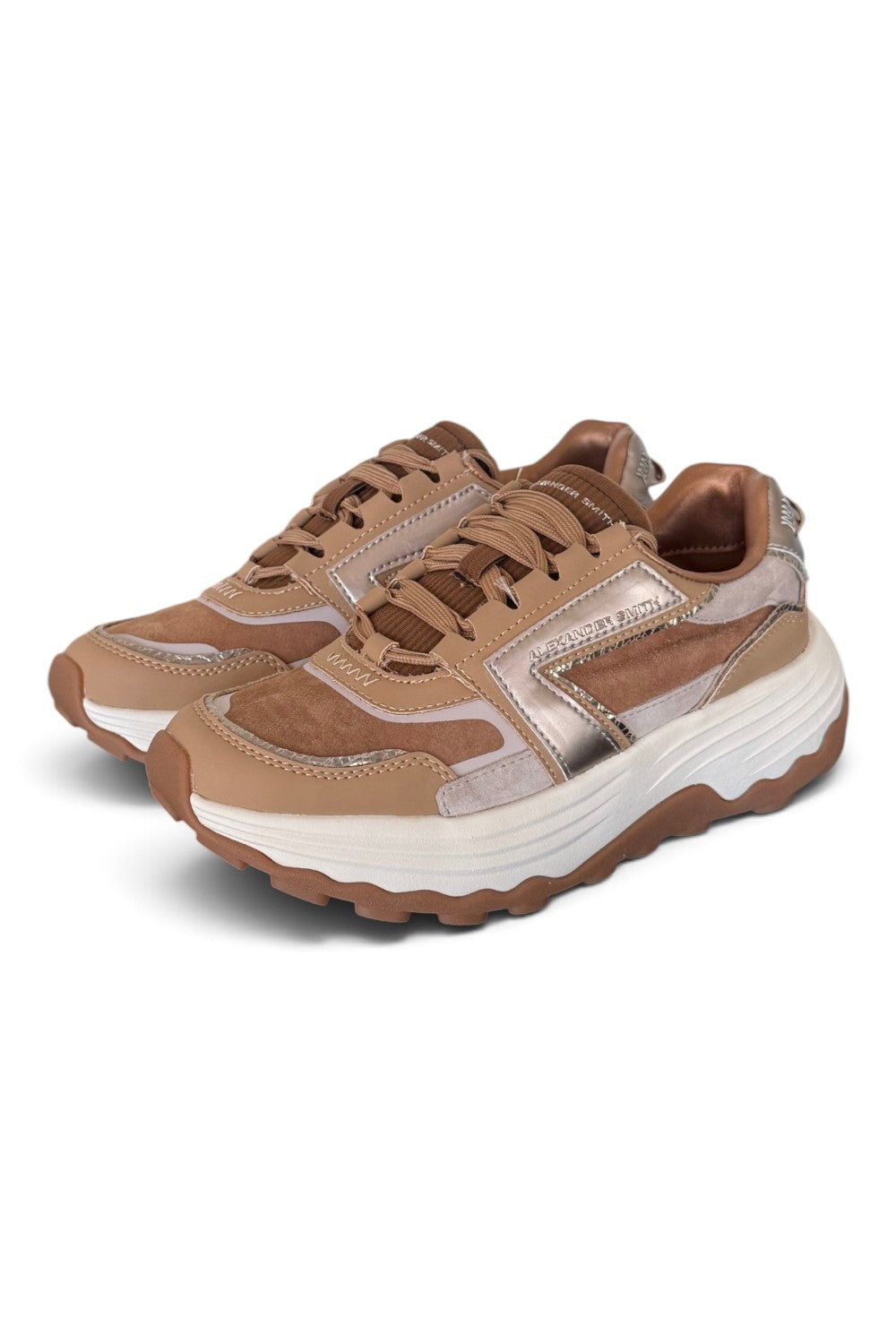 Sneaker donna Alexander Smith Windsor Peach Platinum 