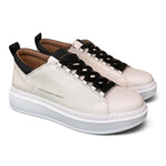 Sneaker uomo Alexander Smith Wembley white black 