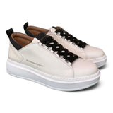 Sneaker uomo Alexander Smith Wembley white black 