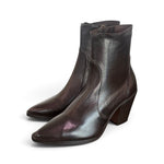 Stivaletto texano pelle moro Anima 