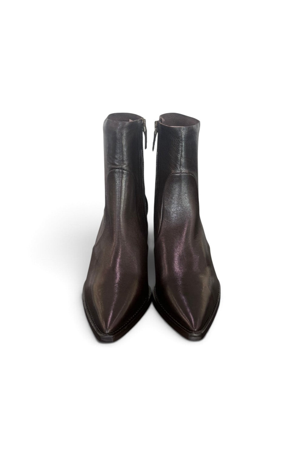 Stivaletto texano pelle moro Anima 