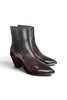 Stivaletto texano pelle moro Anima