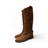 Stivale fibbie suede mustang Anima 