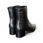 Stivaletto sfilato in pelle nera Anima T40 