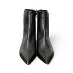 Stivaletto sfilato in pelle nera Anima T40 