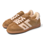 Sneaker Mohair brown camel Back70 <BR/> 
