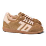 Sneaker Mohair brown camel Back70 <BR/> 