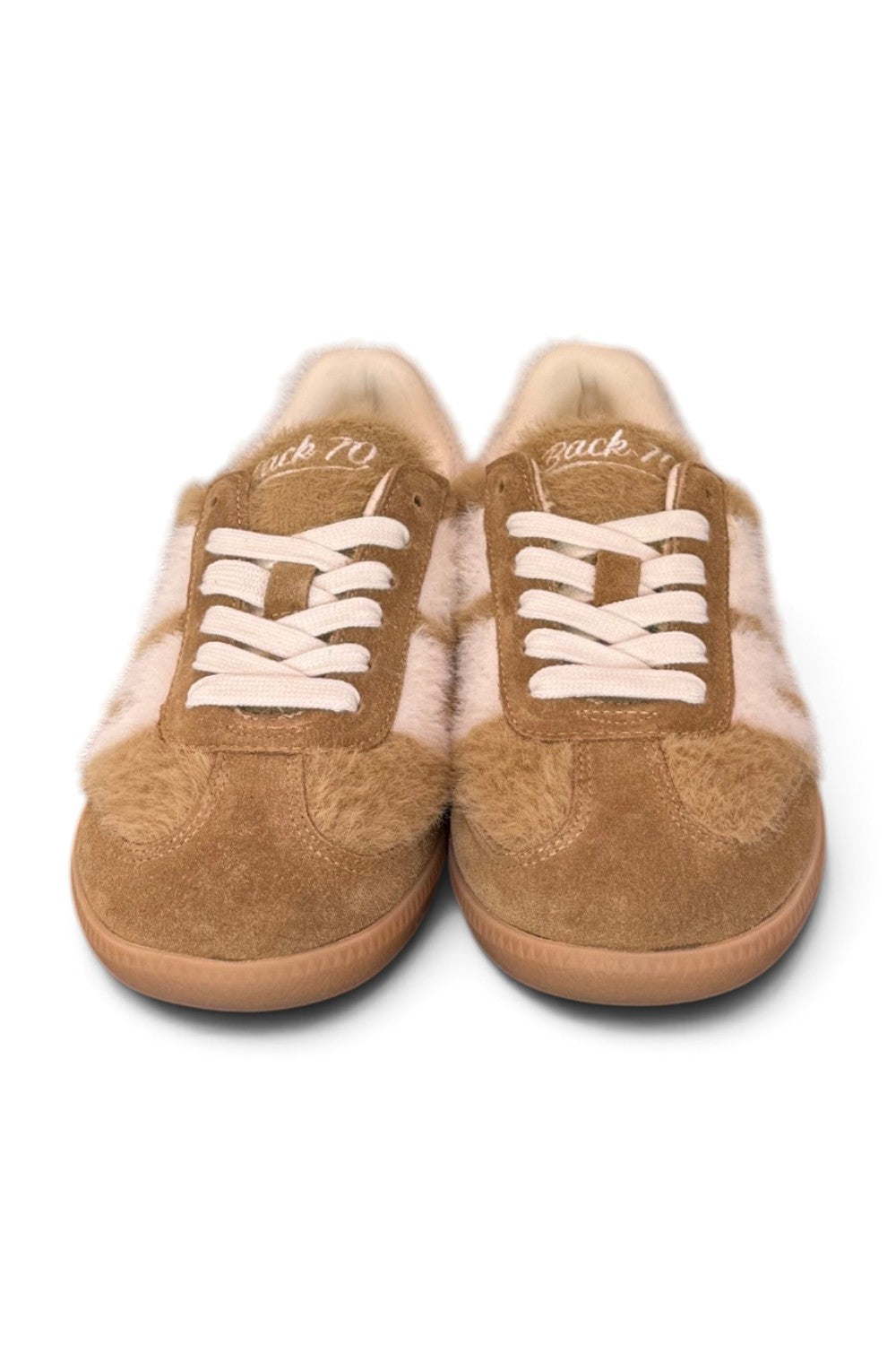 Sneaker Mohair brown camel Back70 <BR/> 