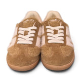 Sneaker Mohair brown camel Back70 <BR/> 