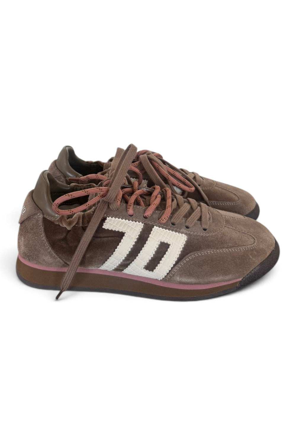 Sneaker Rocket champagne Back 70 velluto <BR/> 
