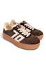 Sneaker XXL suede strass moro Back70