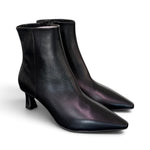 Stivaletto nappa nera T50 Bianca Di<BR/> 