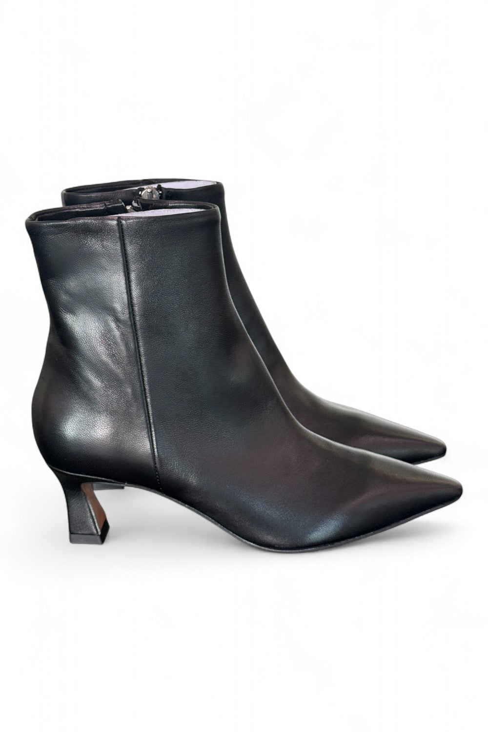 Stivaletto nappa nera T50 Bianca Di<BR/> 